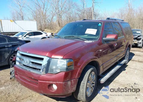 2012 Ford Expedition Max Limited z USA, uszkodzony, nr VIN 1FMJK2A57CEF45779